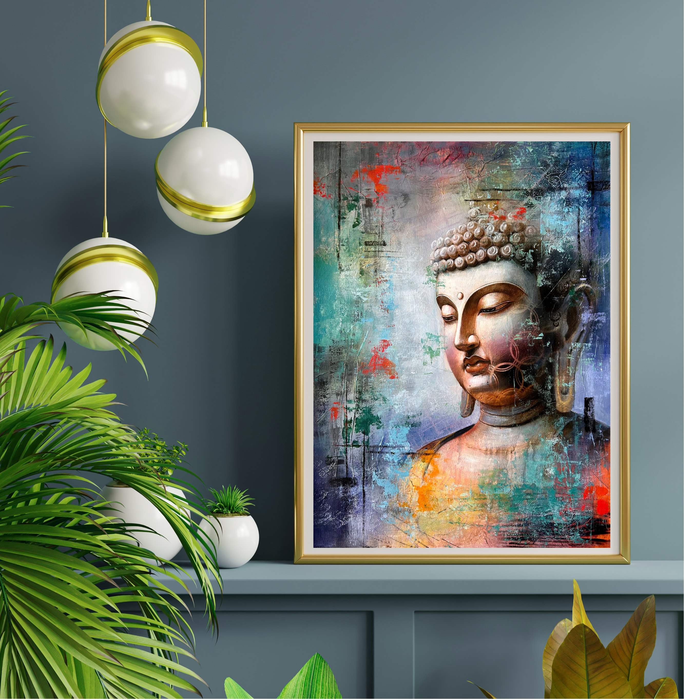 "Buddha" abstract realism